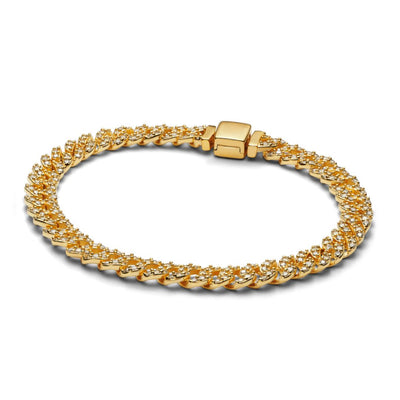 Moissaniet Cubaanse Armband | 18k Goud
