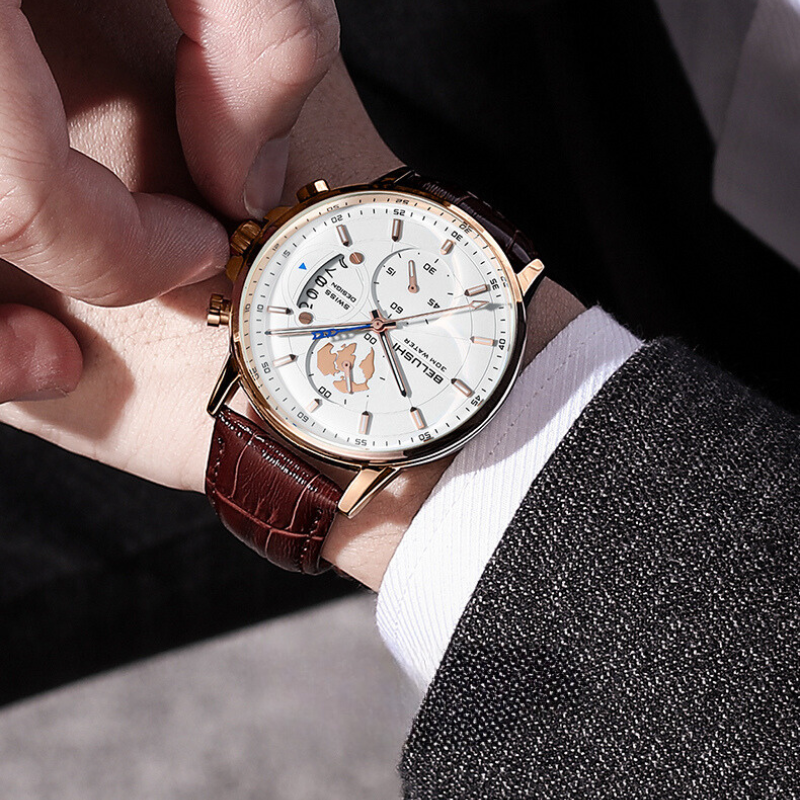 van Wennink© - Sportieve Quartz Horloge van Hoogwaardige Kwaliteit