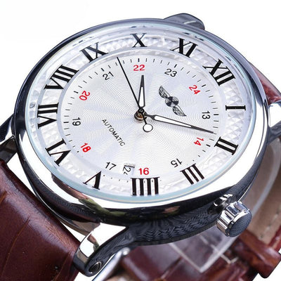 van Wennink© - Luxe Volautomatisch Leren Horloge