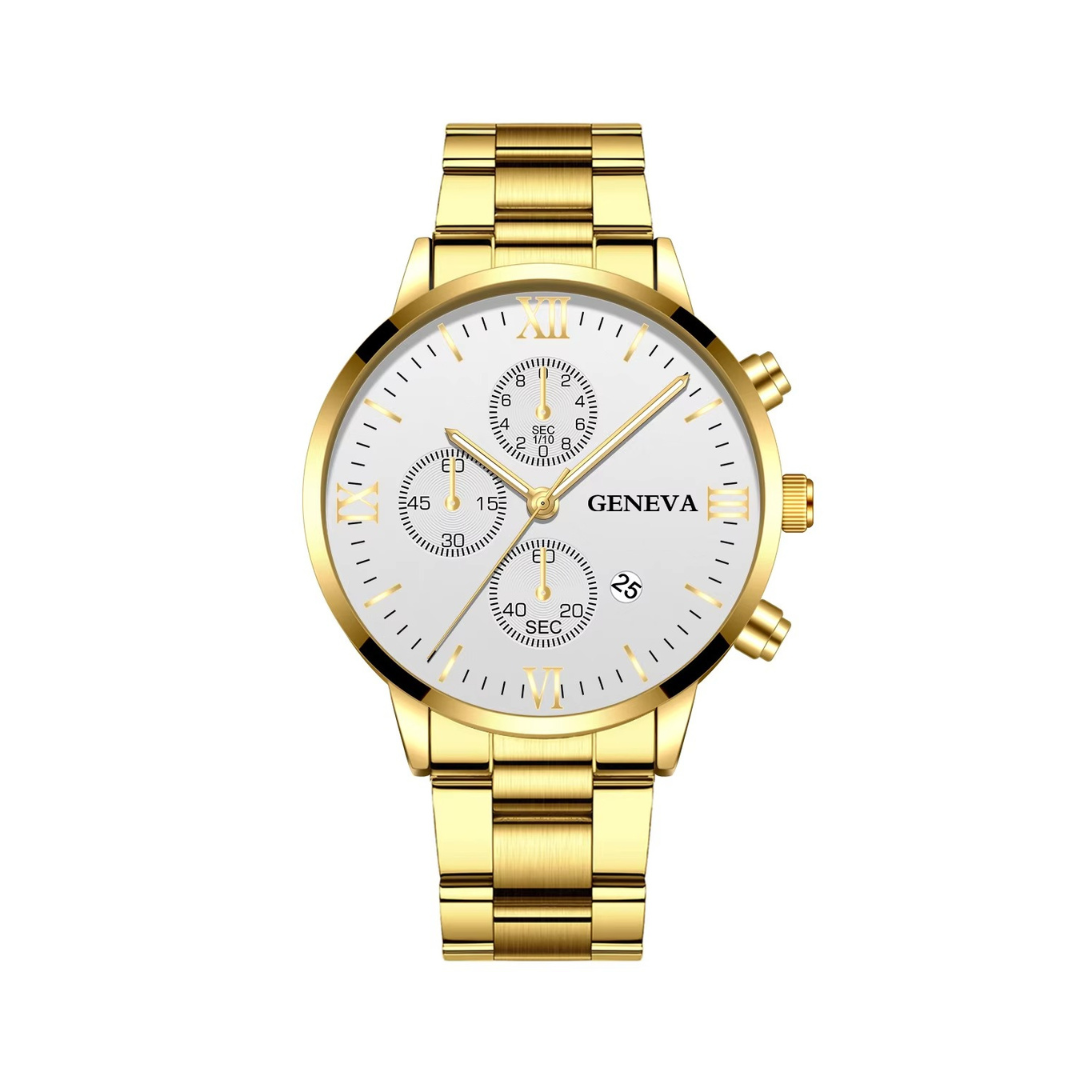 Ornate Dun Gaas Casual Horloge