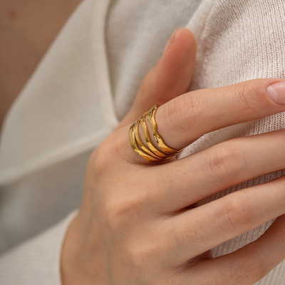 Cass Ring | 18k Goud