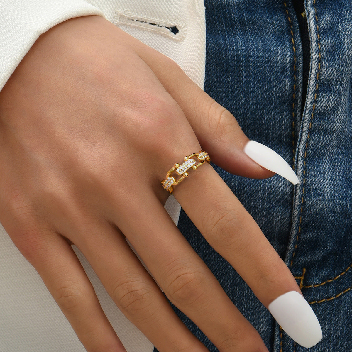 Chloe Ring | 18k Goud