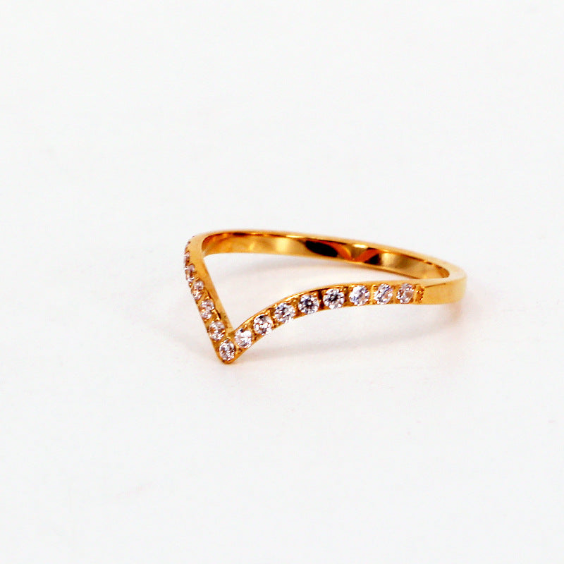 Juliette Krystal Ring | 18k Goud