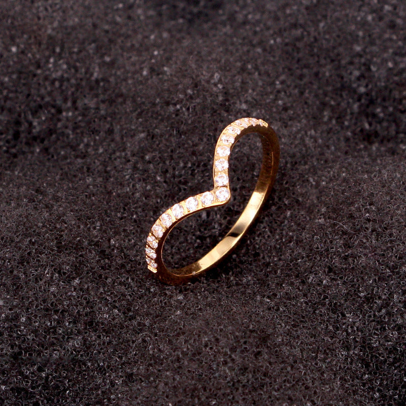 Juliette Krystal Ring | 18k Goud