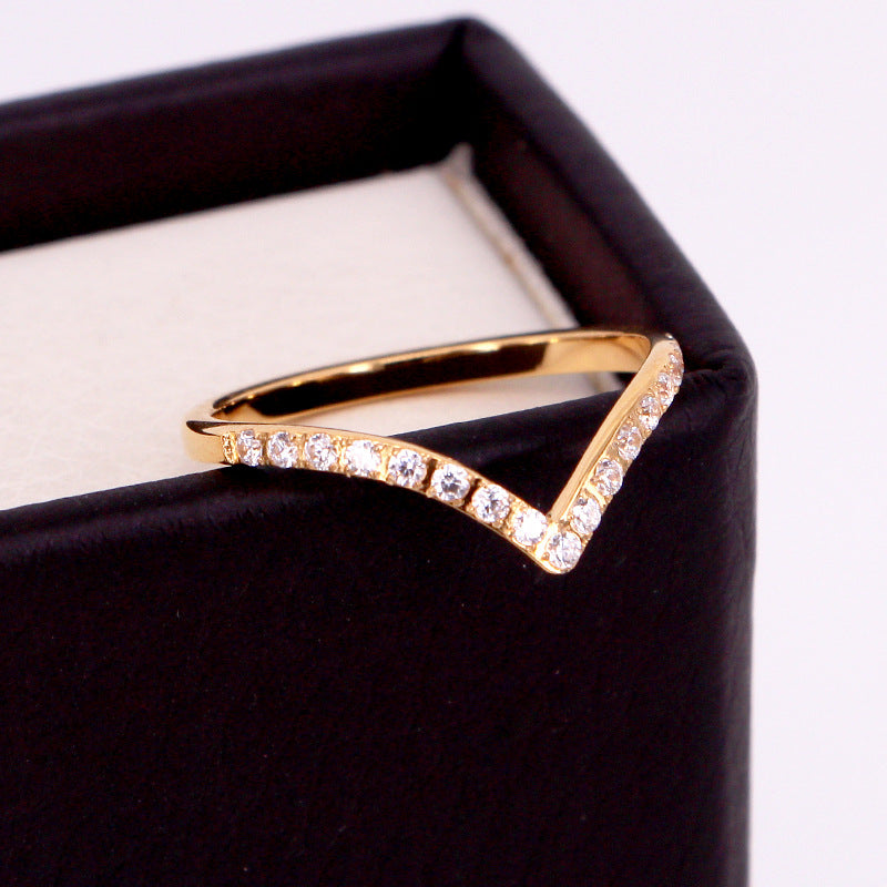 Juliette Krystal Ring | 18k Goud