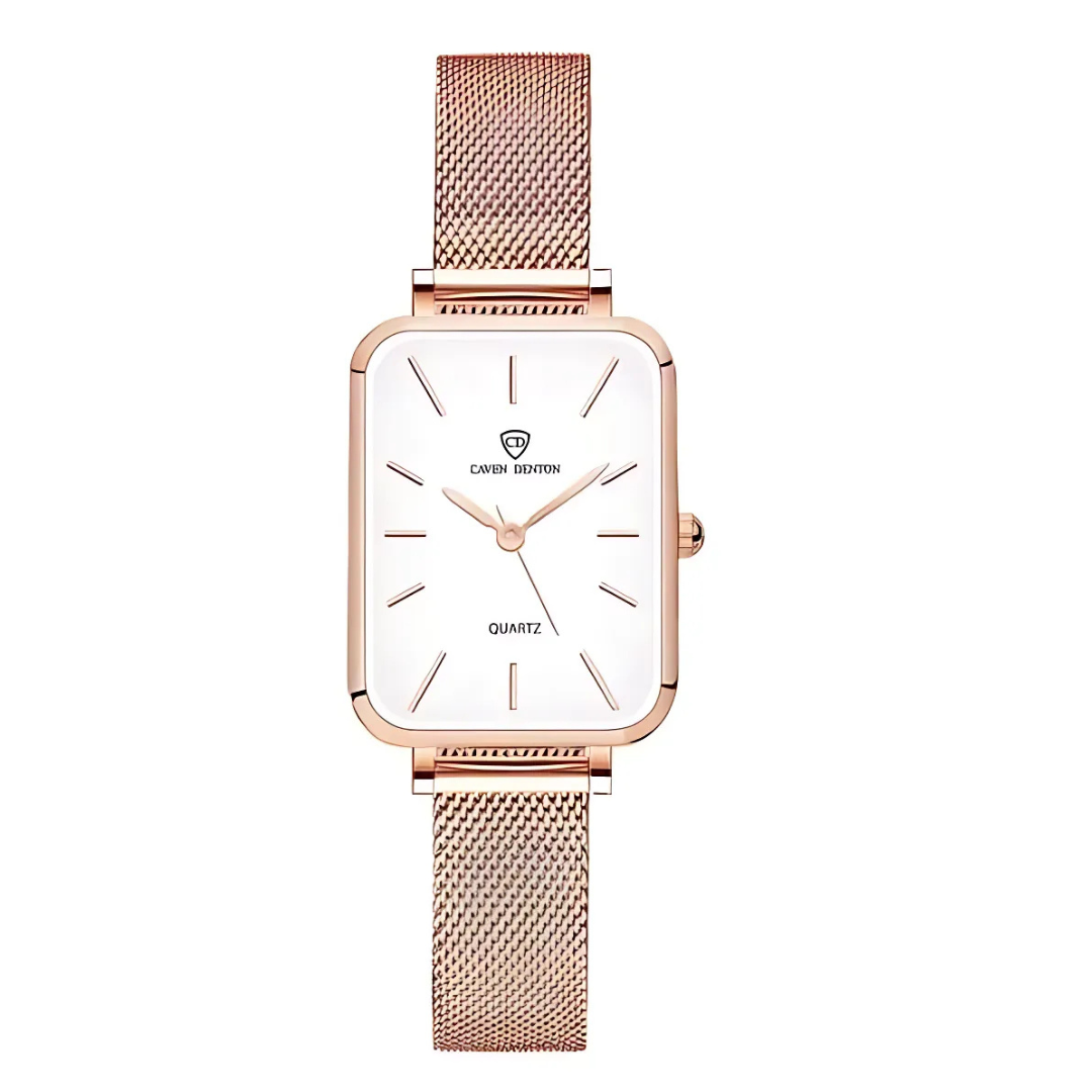 Mesh Band Minimalistische Quartz Horloge