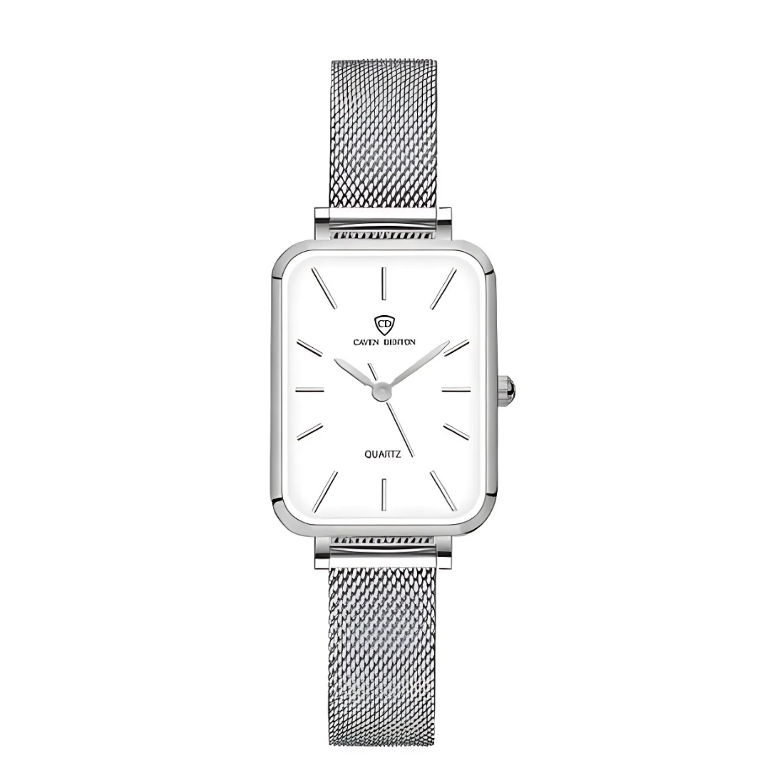 Mesh Band Minimalistische Quartz Horloge