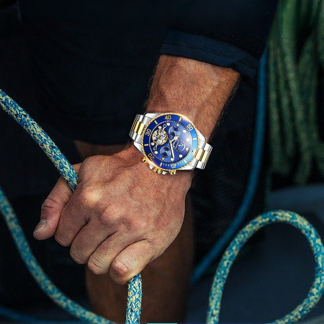 RVS Automatische Tourbillon Horloge