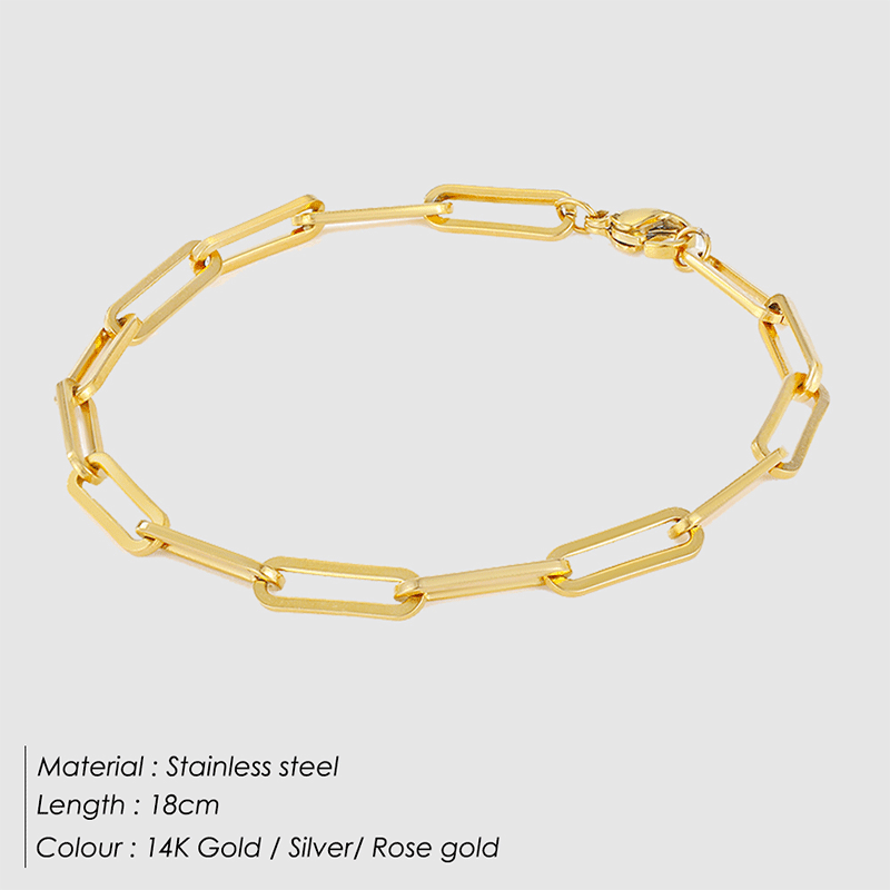 Archen kettingarmband | 18k Goud
