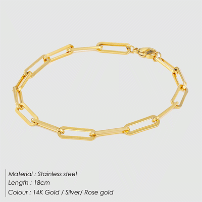 Archen kettingarmband | 18k Goud
