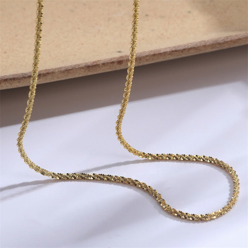 Audrey Halsketting | 18k Goud