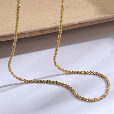 Audrey Halsketting | 18k Goud