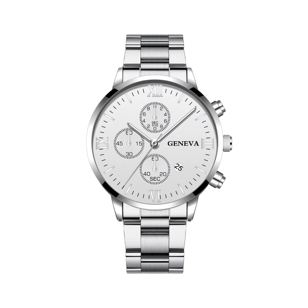 Ornate Dun Gaas Casual Horloge