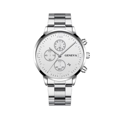 Ornate Dun Gaas Casual Horloge