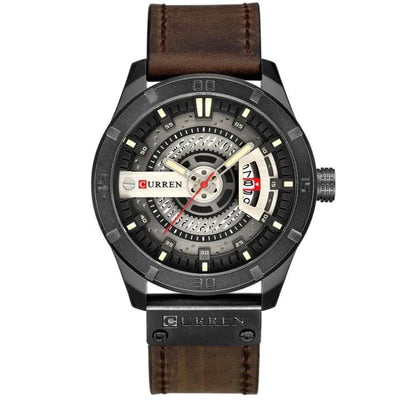 van Wennink© - Sportieve Militaire Herenhorloge met Kwarts