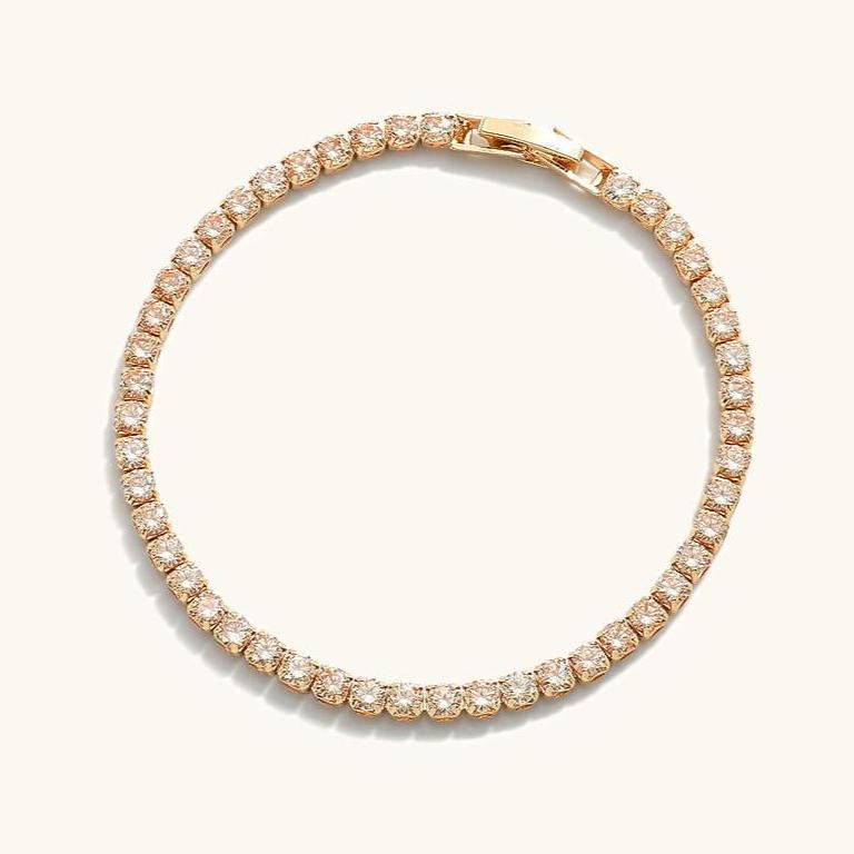 Tennisarmband Lillian | 18k Goud