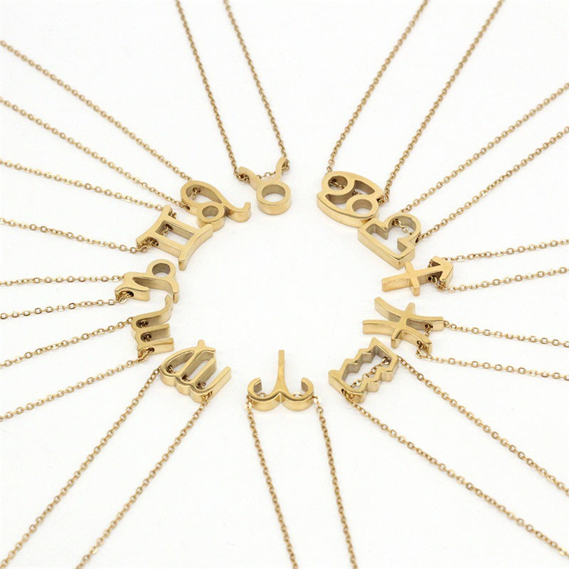 Celestique Halsketting met Sterrenbeeld | 18k Goud