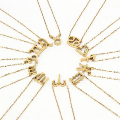 Celestique Halsketting met Sterrenbeeld | 18k Goud