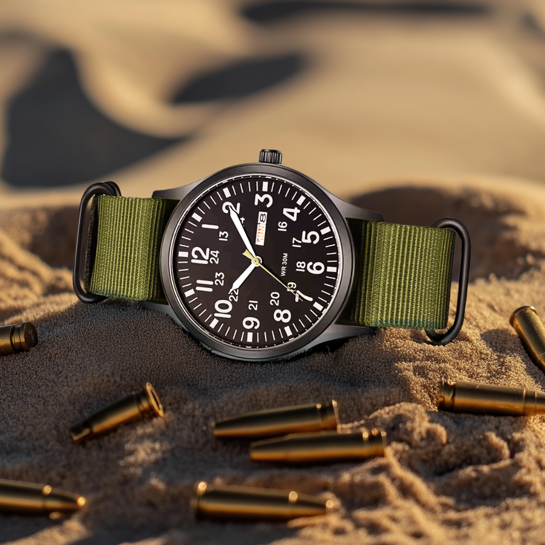 van Wennink© - Robuuste Militaire Horloge