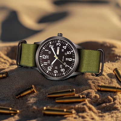van Wennink© - Robuuste Militaire Horloge