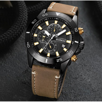 Dial Quartz Chronograaf Horloge