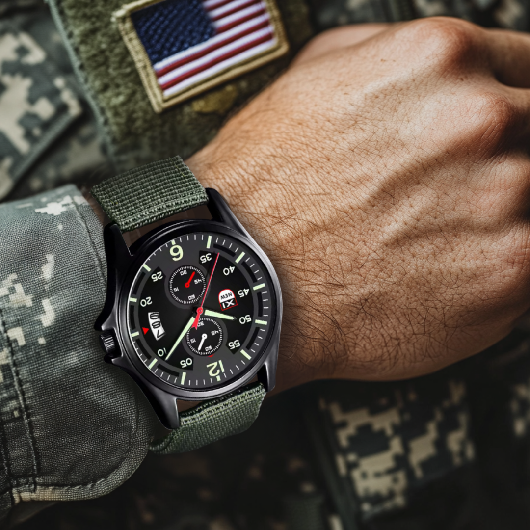 van Wennink© - Militaire Kwarts Horloge