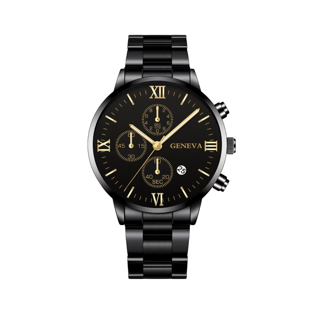 Ornate Dun Gaas Casual Horloge