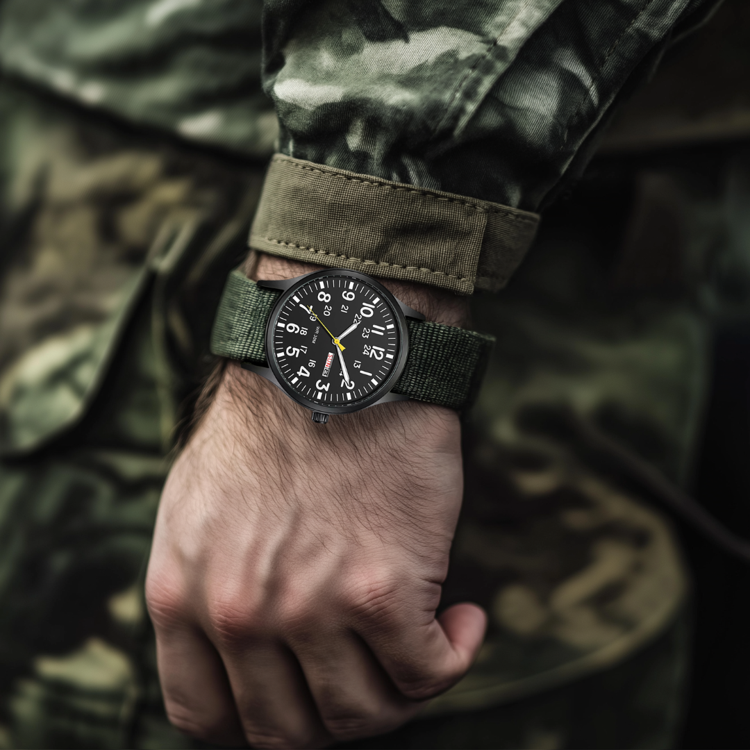 van Wennink© - Robuuste Militaire Horloge