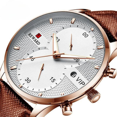 Luxe Chronograaf Duurzame Quartz Horloge