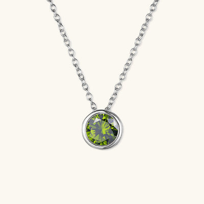 Amelia Halsketting met Geboortesteen | 18k Goud