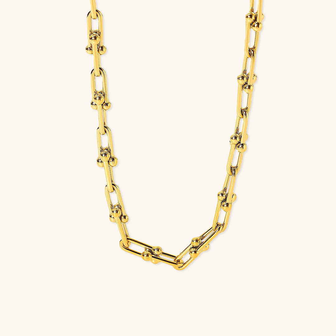 Kaskade Halsketting | 18k Goud