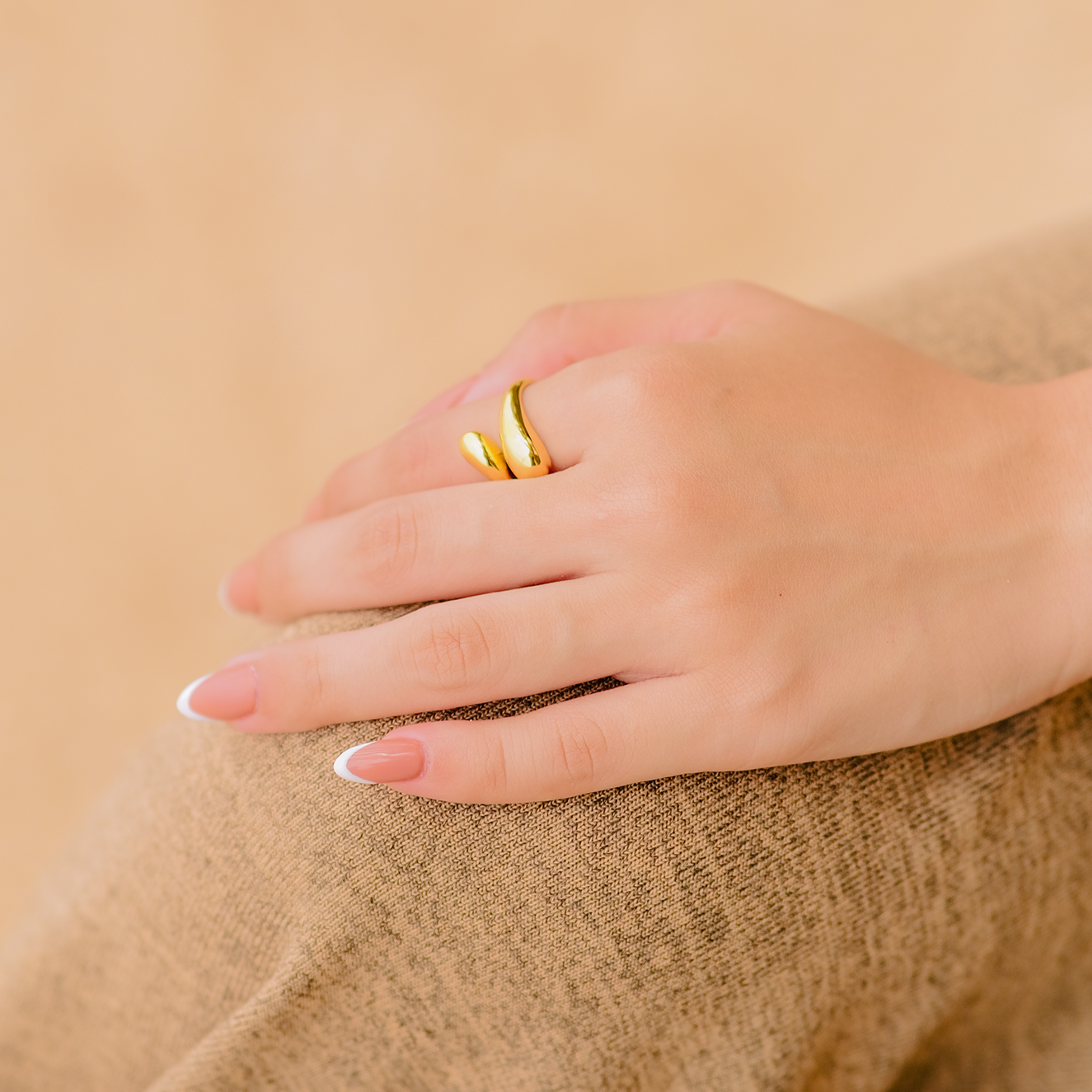 Cora Ring | 18k Goud