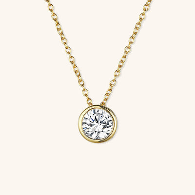 Amelia Halsketting met Geboortesteen | 18k Goud