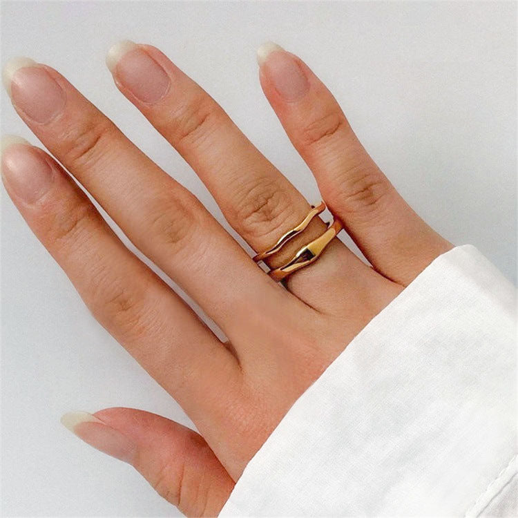 Dianne Gouden Stapelring | 18k Goud