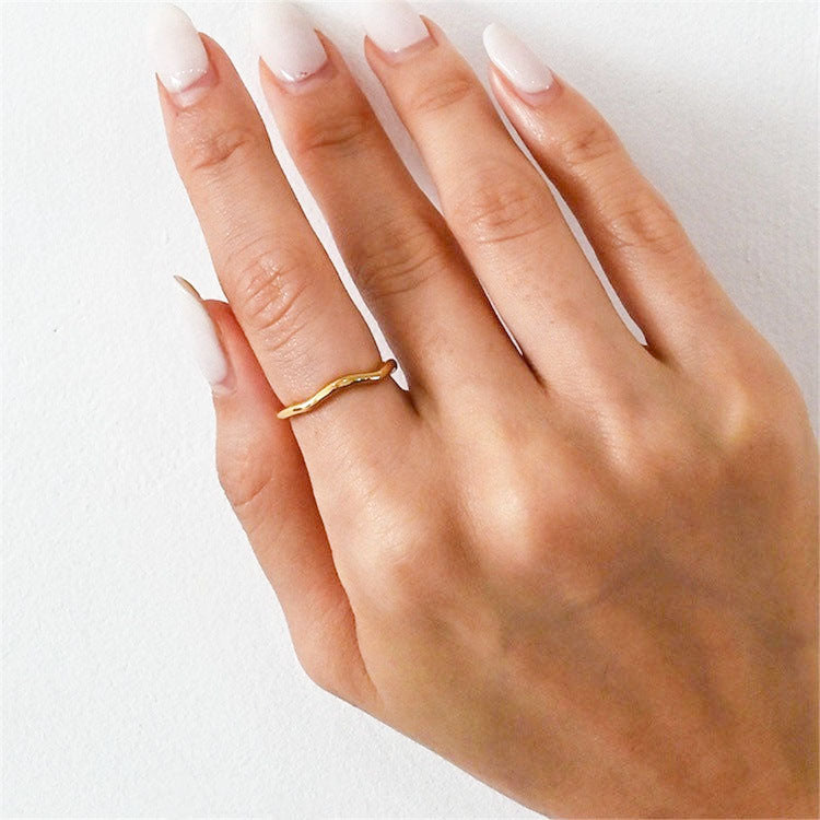 Dianne Gouden Stapelring | 18k Goud