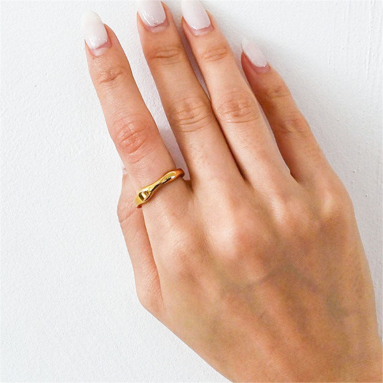 Dianne Gouden Stapelring | 18k Goud