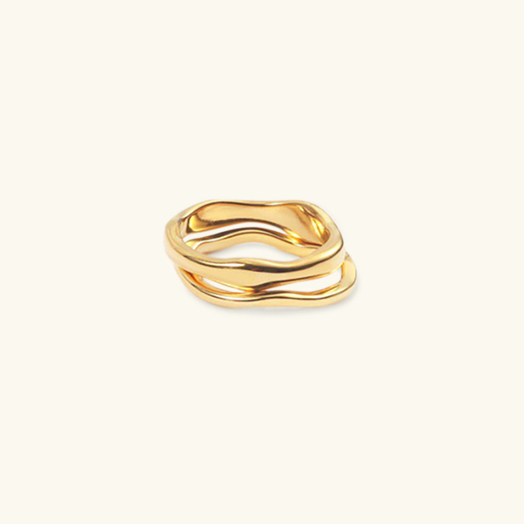 Dianne Gouden Stapelring | 18k Goud