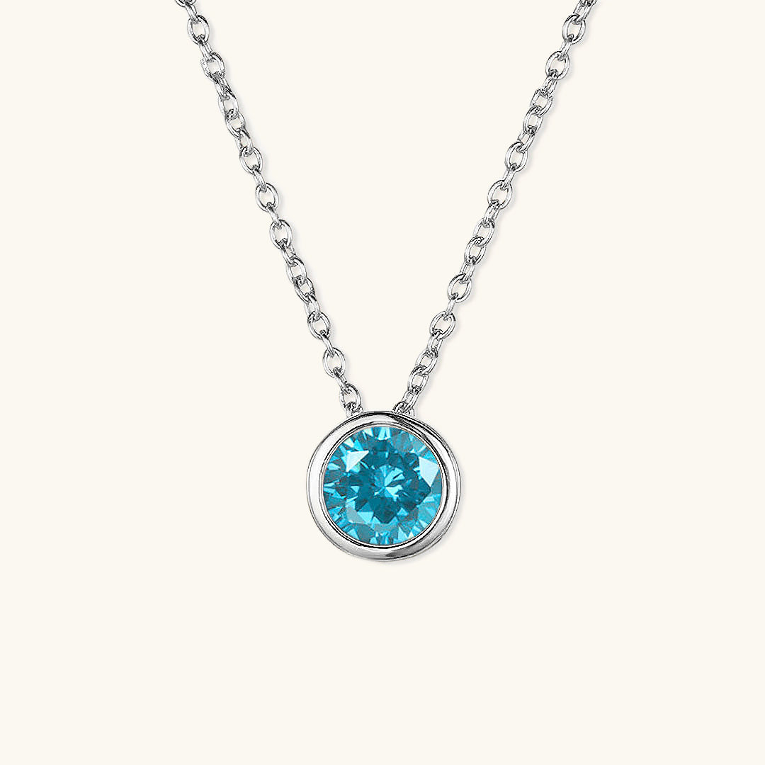 Amelia Halsketting met Geboortesteen | 18k Goud