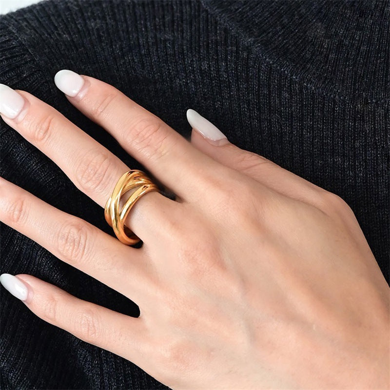 Subtiele Verstoringsring | Goud 18k