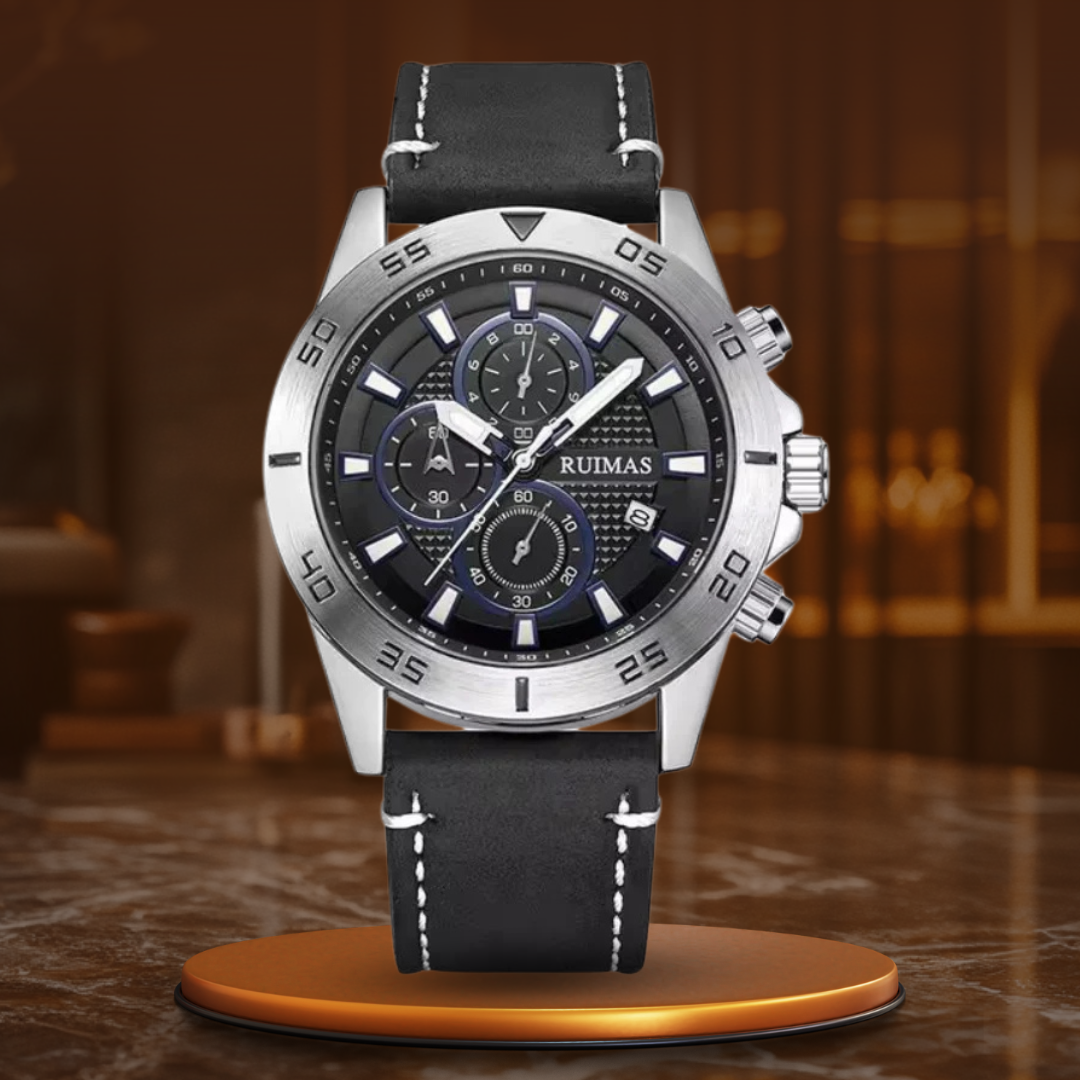 Dial Quartz Chronograaf Horloge