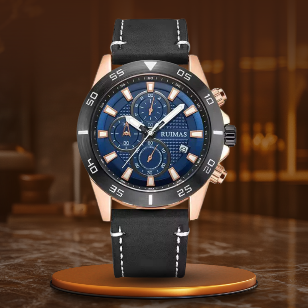 Dial Quartz Chronograaf Horloge
