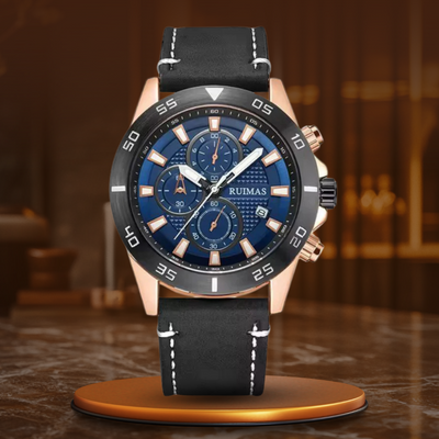 Dial Quartz Chronograaf Horloge