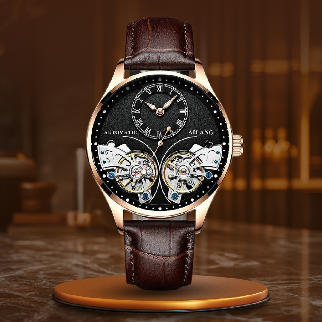 Dubbele Tourbillon Luminous Mechanische Horloge