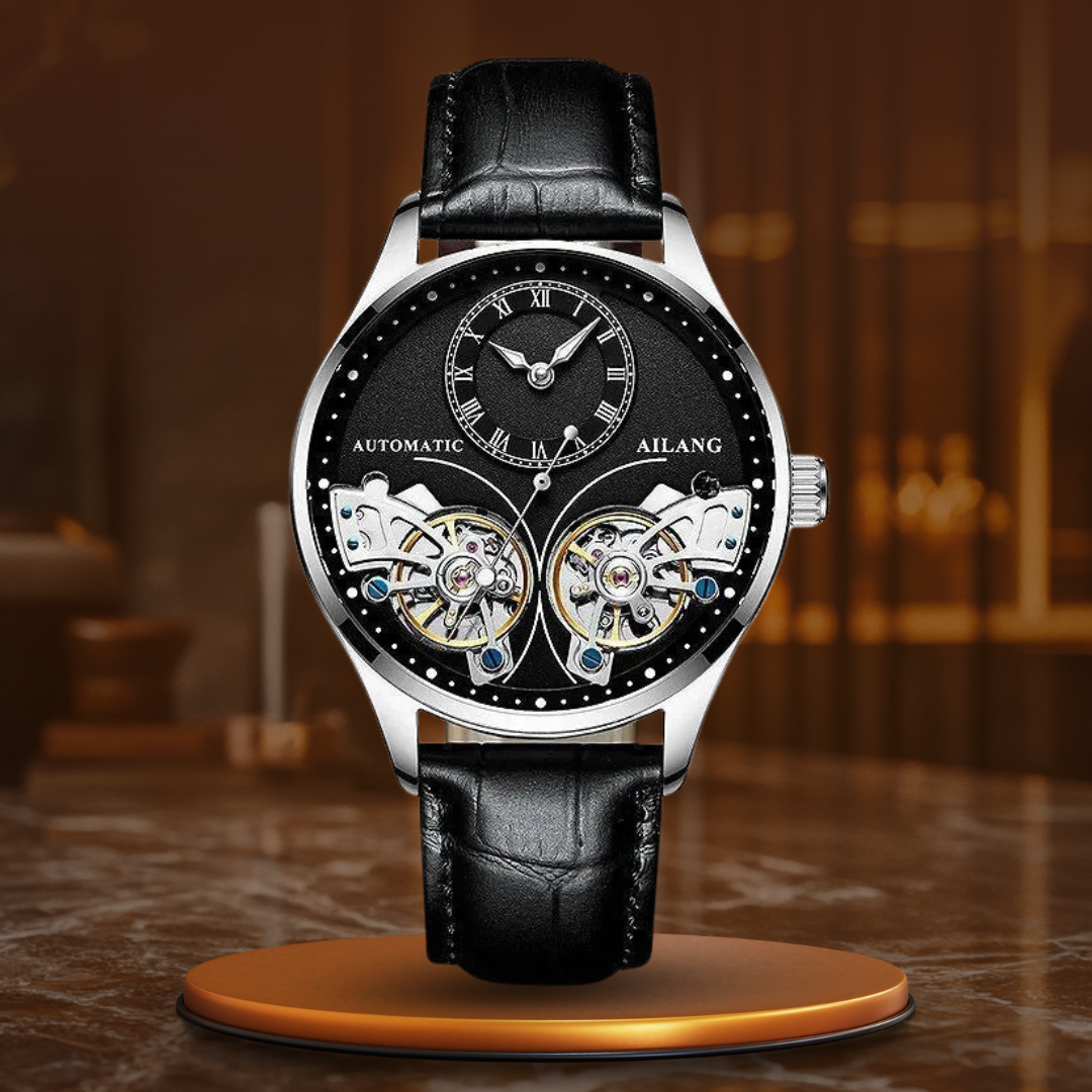 Dubbele Tourbillon Luminous Mechanische Horloge