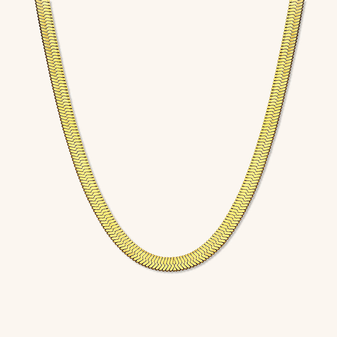 Elysian Gold Halsketting met Vlecht | 18k Goud
