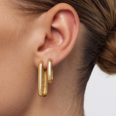 Ikon Hoops | 18k Goud
