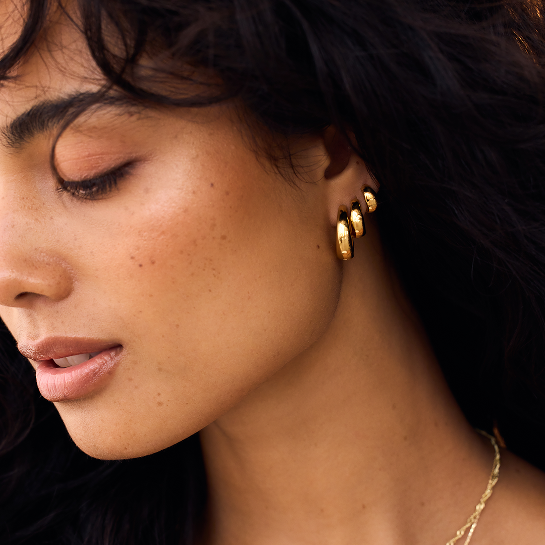 Rue Hoops | 18k Goud