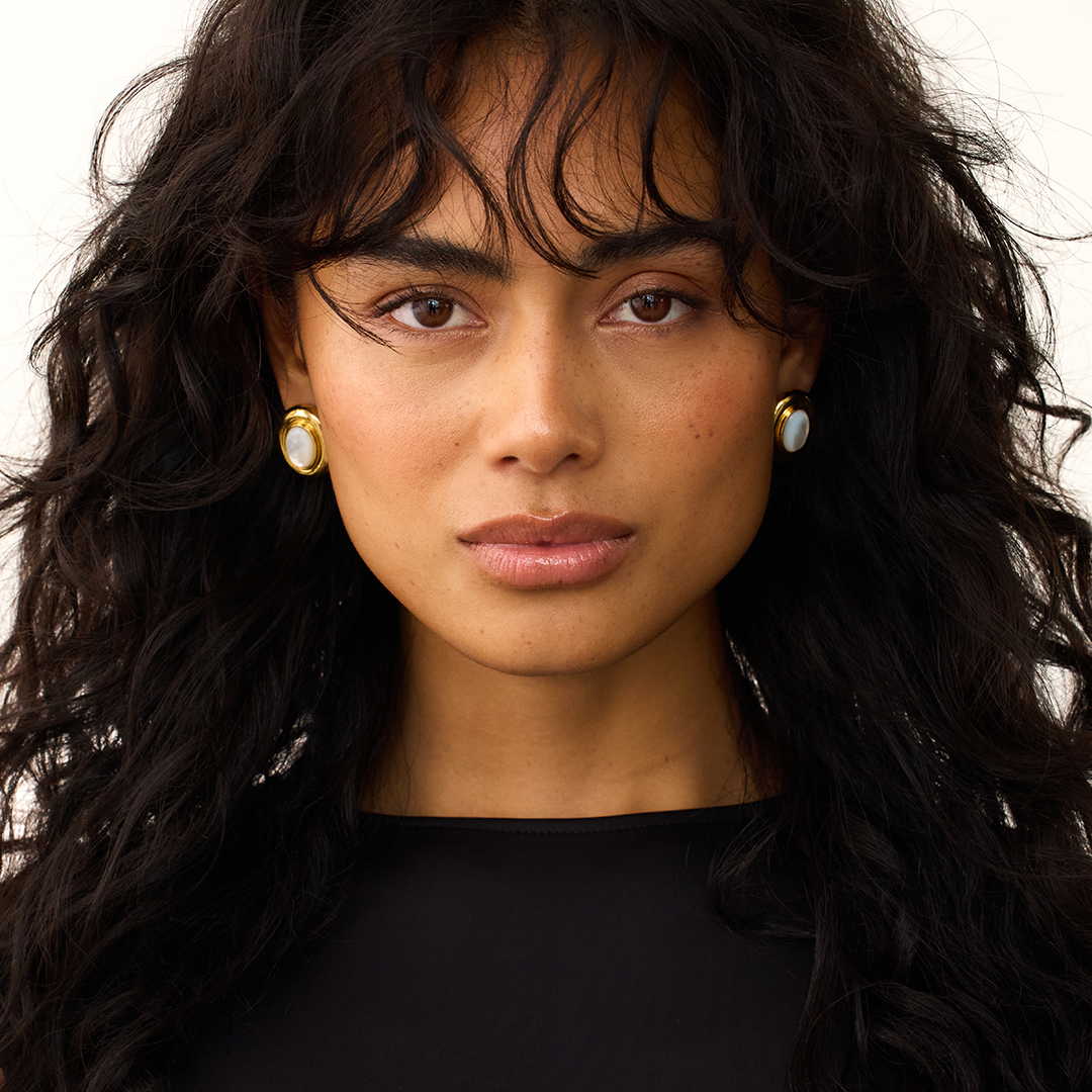 Giselle Parel Oorbellen | 14k Goud