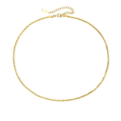 Audrey Halsketting | 18k Goud