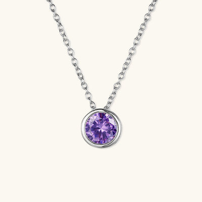 Amelia Halsketting met Geboortesteen | 18k Goud